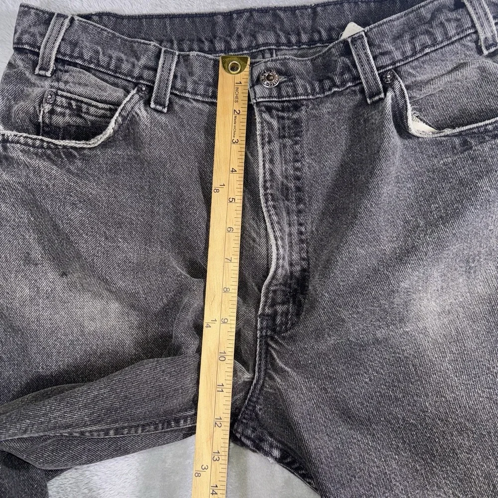 Vintage Levi's 550 Orange Tab Relaxed Tapered Made In USA Mens 36x30 (Fit 34x30)
